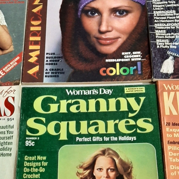 10 1970's Needlework Craft Magazines Good Housekeeping Woman's Day American Home - Picture 3 of 13